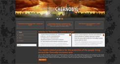 Desktop Screenshot of chernobyl-today.org